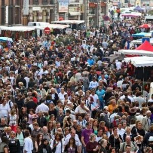 De braderie in Lille wordt goedbezocht